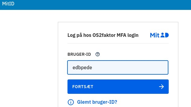 MitID-login