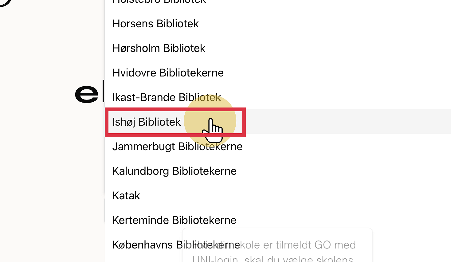 Vælg Ishøj Bibliotek