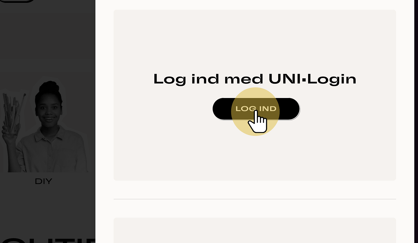 Tryk Log ind